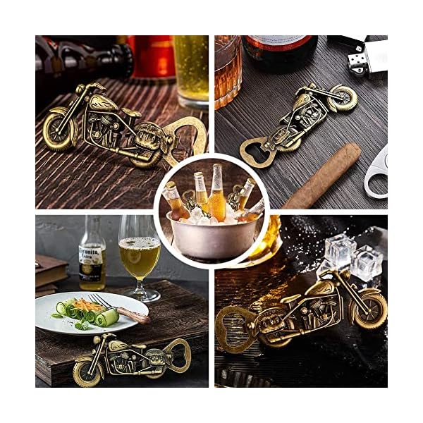 LKKCHER abridor de cerveza, abridor de botellas de motocicleta, regalos de cerveza para hombres, regalo para hombres… - Imagen 7
