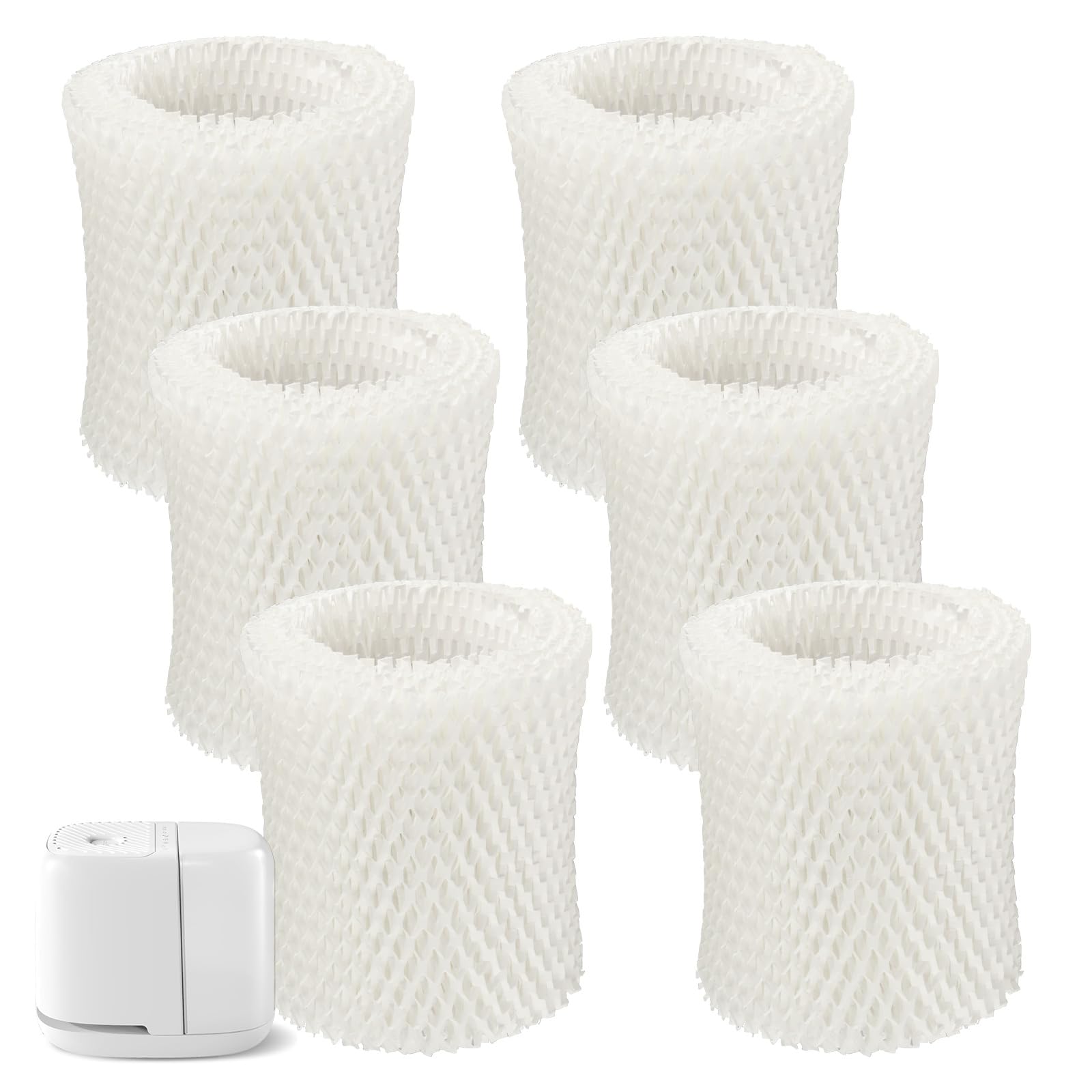 Lemige 6 Pack Humidifier Filter 2.0 for Canopy Bedside &amp; Nursery Humidifier