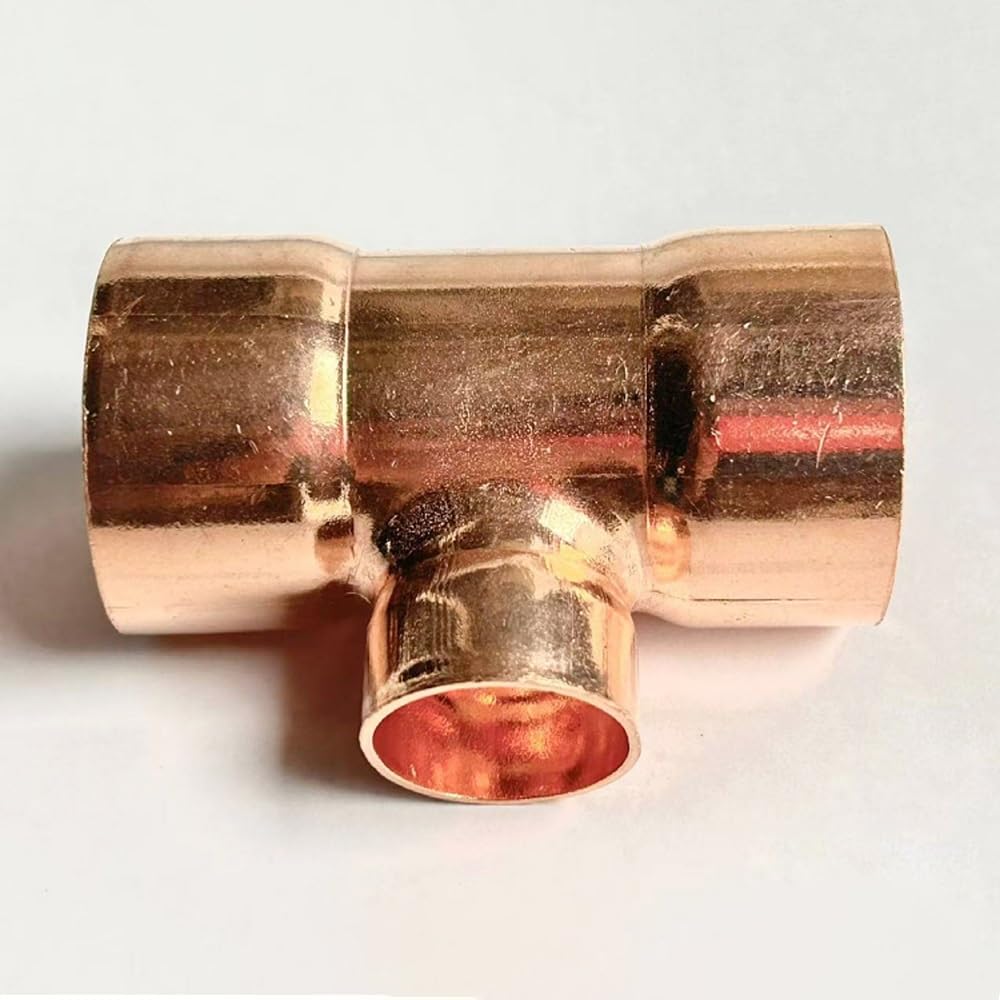 Trójdrożna złączka redukcyjna z miedzi o wysokiej czystości, średnica wewnętrzna od 67 mm do 159 mm, 1 szt.(67mm-28.6mm-67mm)