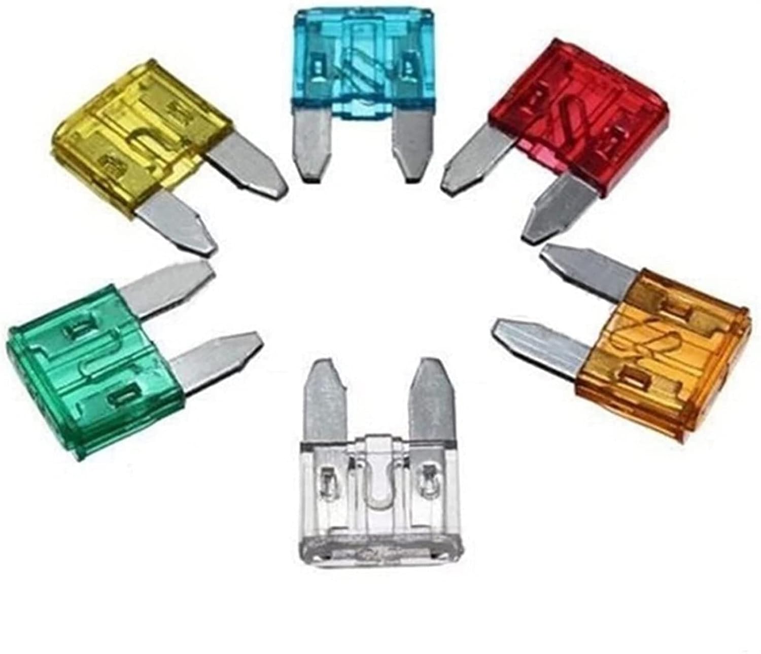 Fuse 60pcs Small Size Mini Blade Assortment Set car Truck DG 5 10 15 20 25 30A Boxes
