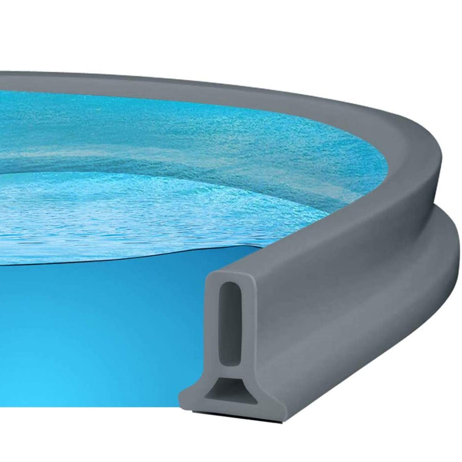 Striscia di tenuta per porta della doccia, separazione bagnata e asciutta, 230 cm, paraspruzzi d'acqua (grigio), previene il trabocco dell'acqua, ideale per box doccia