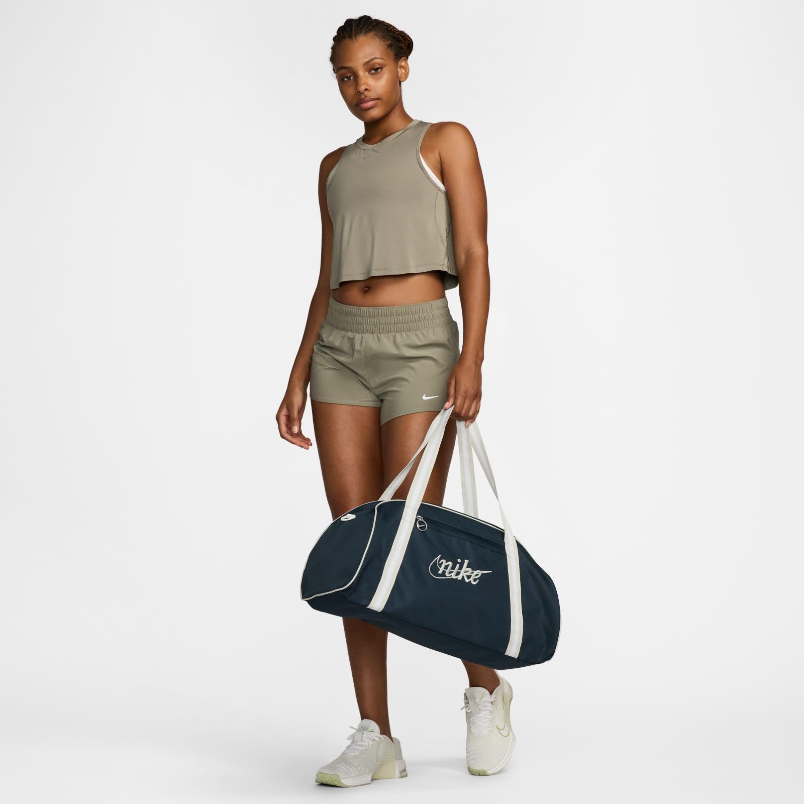 Nike W Gym Club - Rétro - Armory Navy/Sea Glass/Sea Glass, DH6863-478, MISC, Armory Navy/Sea Glass/Sea Glass, Taille Unique, Entraînement pour Femme