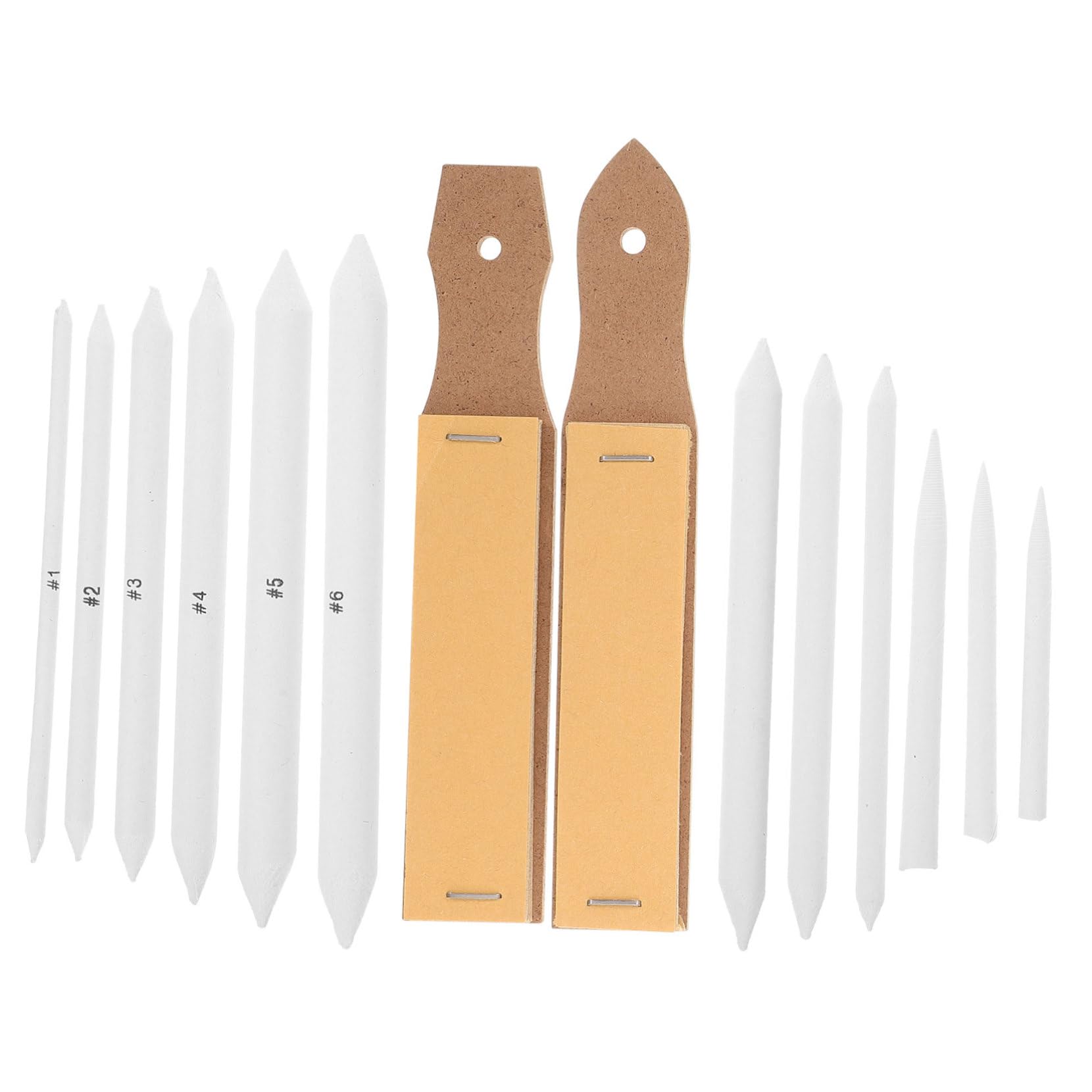 HOMSFOU Professional Sandboard Painting Tools: Blending Stumps Art Blenders Paper Drawing Supplies for