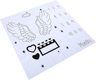 Toddmomy Adereços Para Fotografia De Bebê Cobertores Recém-Nascidos Tapetes De Tecido Cobertores Para Bebês Presentes Para Chá De Bebê Moldura Para Recém-Nascidos Cobertores De