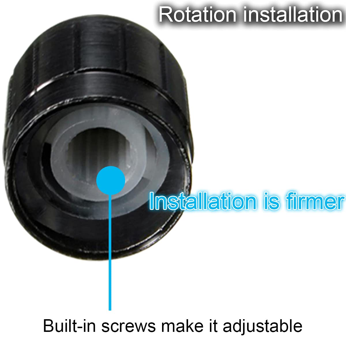 Amazon | Xiatiaosann ボリュームノブ ポテンショメータリースイッチ