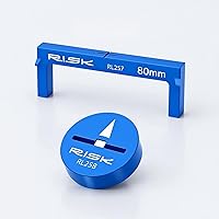 Magnetic Bike Saddle Height Gauge with Center Finder - Precision Seat Adjustment Tool for Road, MTB, Gravel & Exercise Bikes
