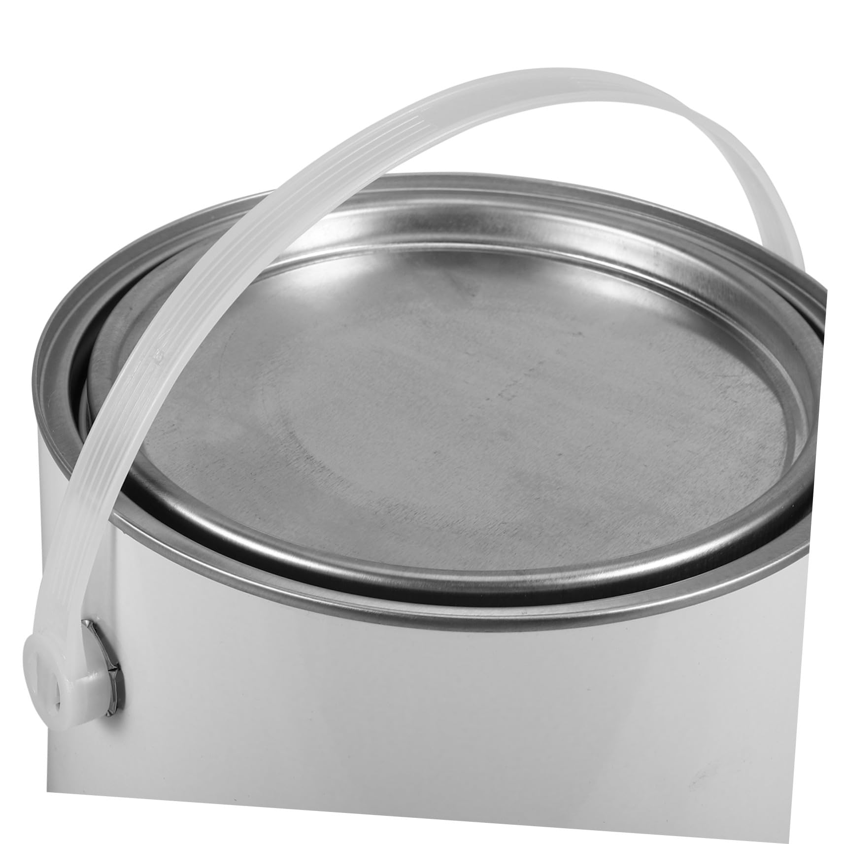 Pot de Peinture Vide Métal avec Couvercle Étanche Bidon Robuste pour Stockage de Peinture Pigment et Goudron Seau Solide pour Usage Domestique et Professionnel