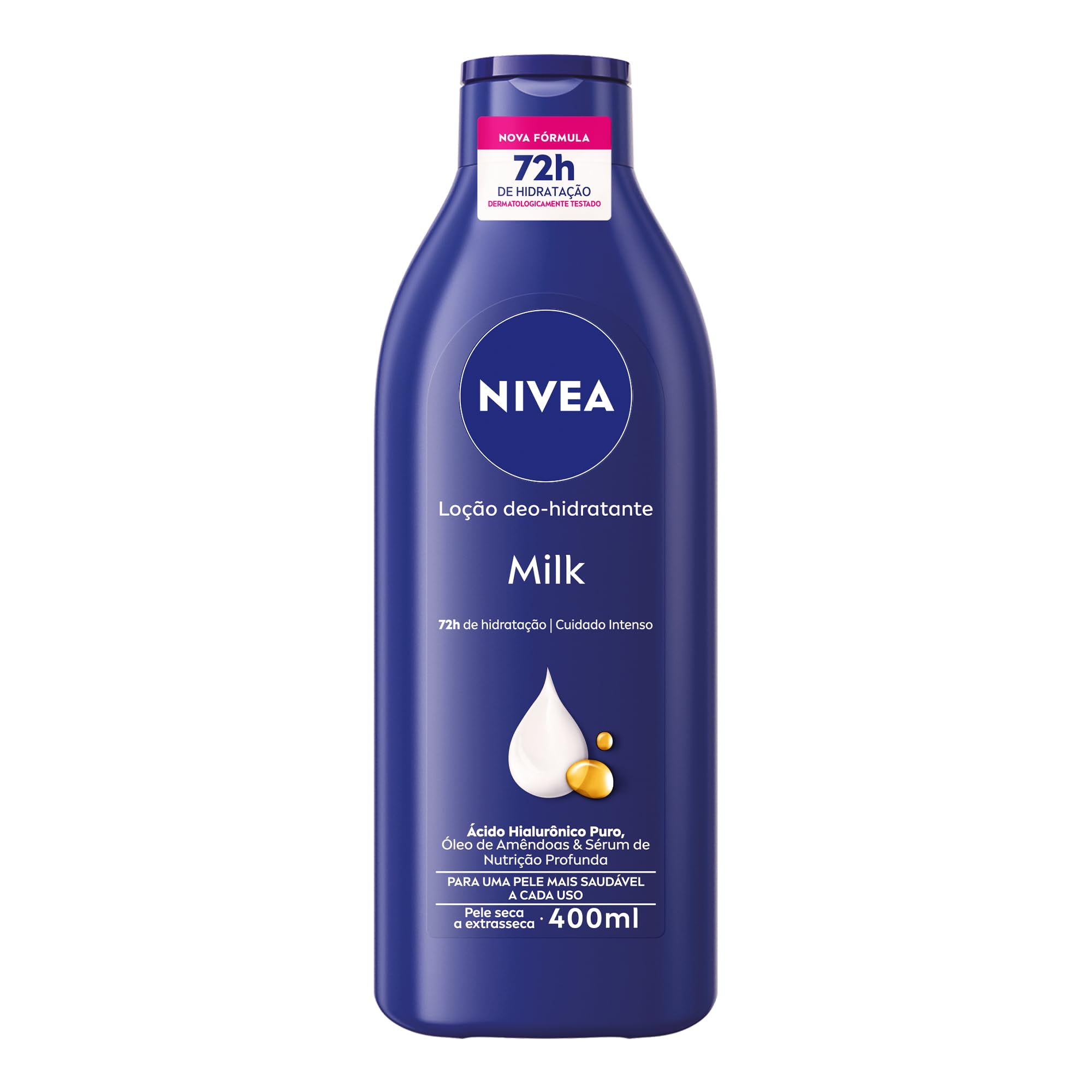 Nivea Milk Hialurônico