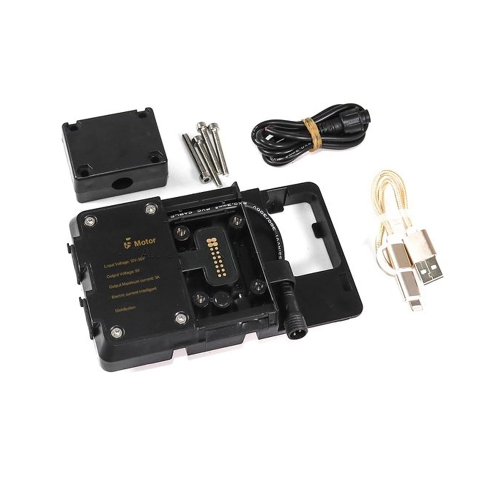 Supporto Magnetico per Bocchetta dell'Aria per Audi A4 A5 Q5 B8 B8.5 2009-2016, Girevole a 360°, per Cellulare e GPS.