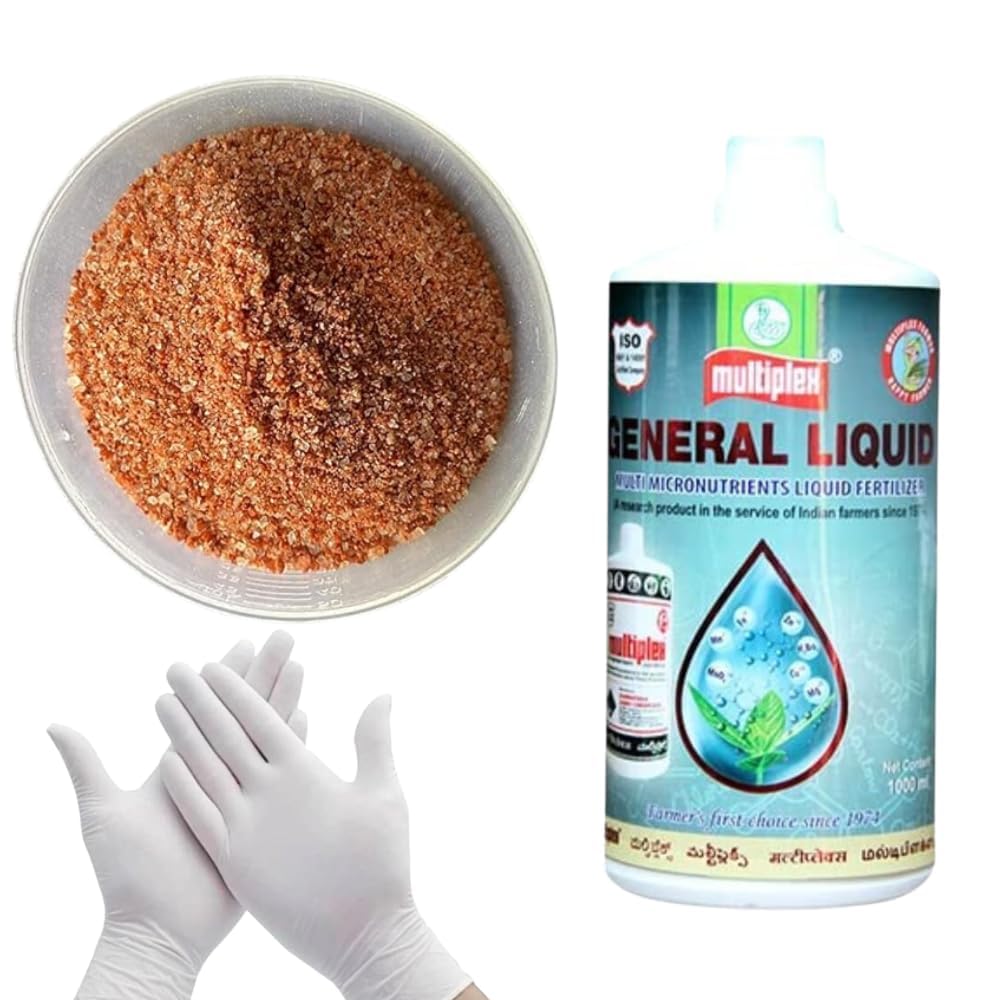 Multiplex General Liquid + 200gm Potash | Complete All Essential Multi Micronutrient | Liquid Fertilizer for All Plants (1liter) (B0CQYJ774F) Amazon Price History, Amazon Price Tracker
