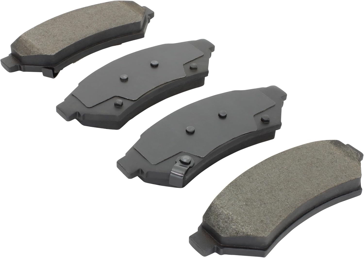 QUALITY-BUILT Front Semi-Metallic Brake Pads, QB 1000-1075M, Compatible with 2005-2017 Buick/Chevrolet/Mobility Ventures/Pontiac/Saturn/VPG (Allure,Grand Prix,LaCrosse,Montana,MV-1,Relay,Terraza)