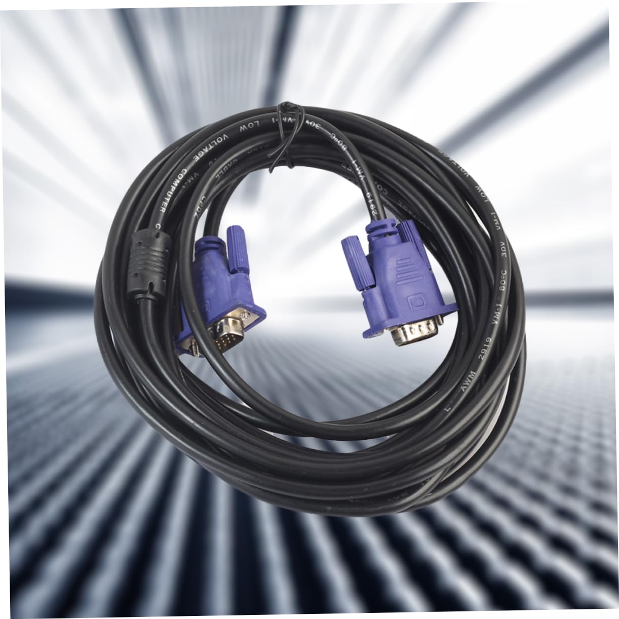 CAXUSD 17ft 5meters Vga Cable Computer Pc HDTV Projector Display Cable Vga Svga 1024x768 Uxga Wuxga