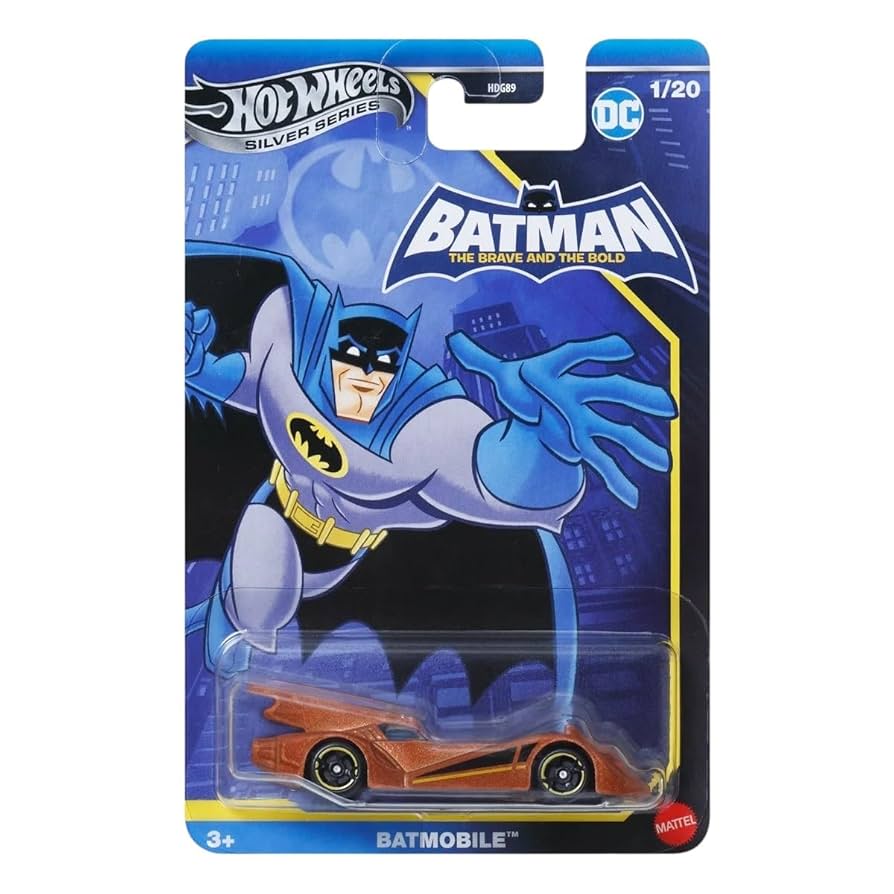 Amazon.com: Hot Wheels DC Batman Silver Series Die-Cast Cars