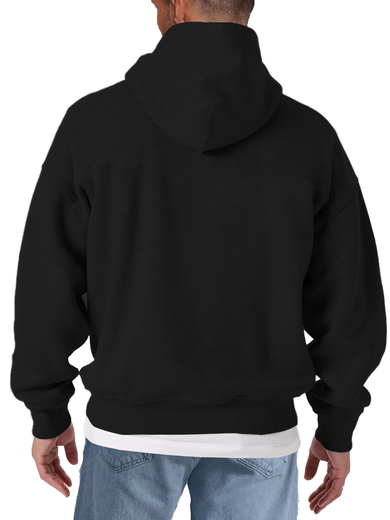 MAKAYA Sudadera con Capucha Hombre Mono - diseño Divertido Retro con Gafas Estilo Vintage