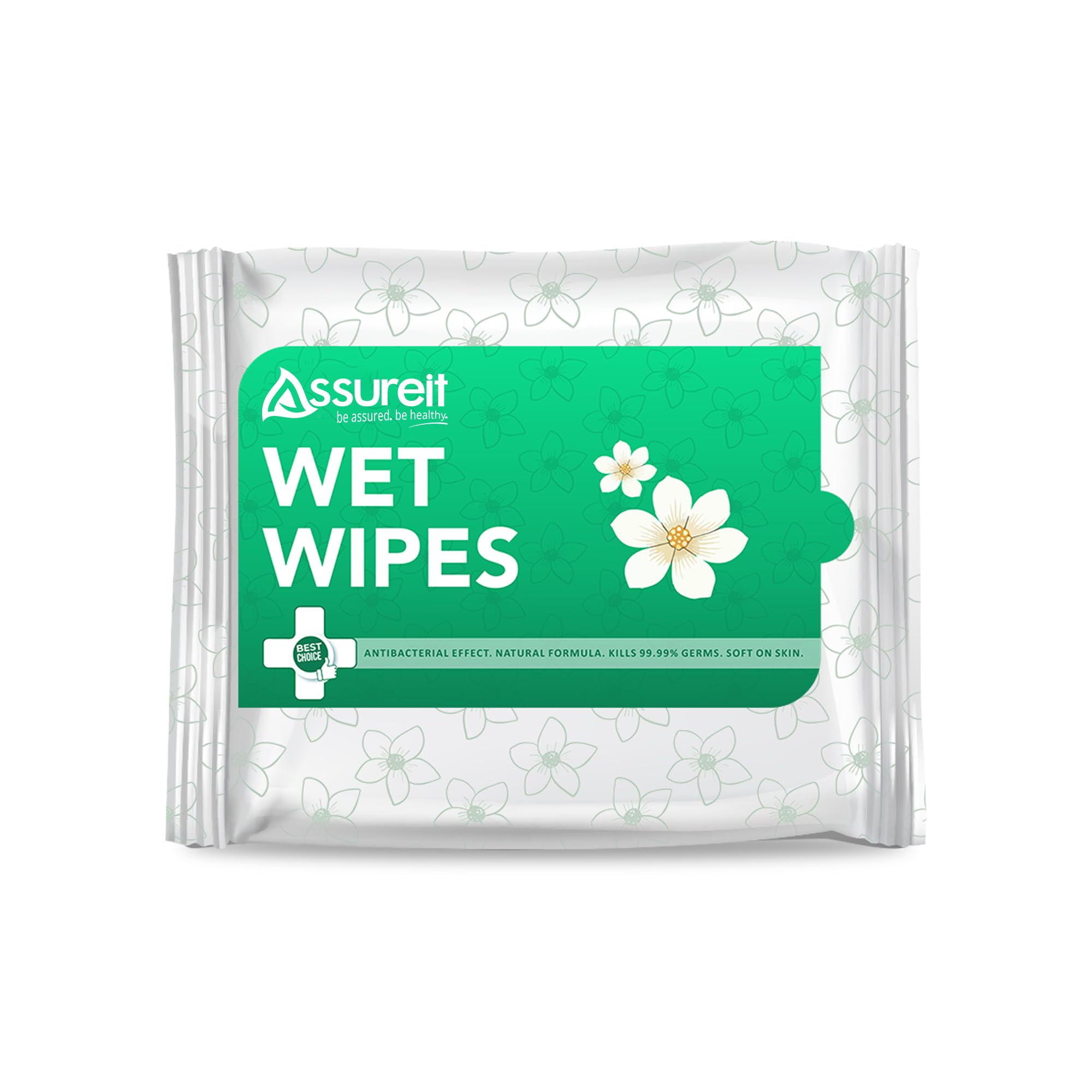 Antibacterial Wet Wipes 60 Counts – Soft on Skin, Natural Formula, 99.99% Germ Protection, Gentle & Refreshing Everyday Hygiene Wipes - (30 Each)-image-27