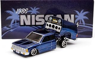 Hot Wheels Redline Club - RLC EXCLUSIVE - 1986 NISSAN 720 KING CAB (BLUE) レッドラインクラブ・エクスクルーシブ - 1986 ニッサン 720 キングキャブ(ブルー) [並行輸入品]