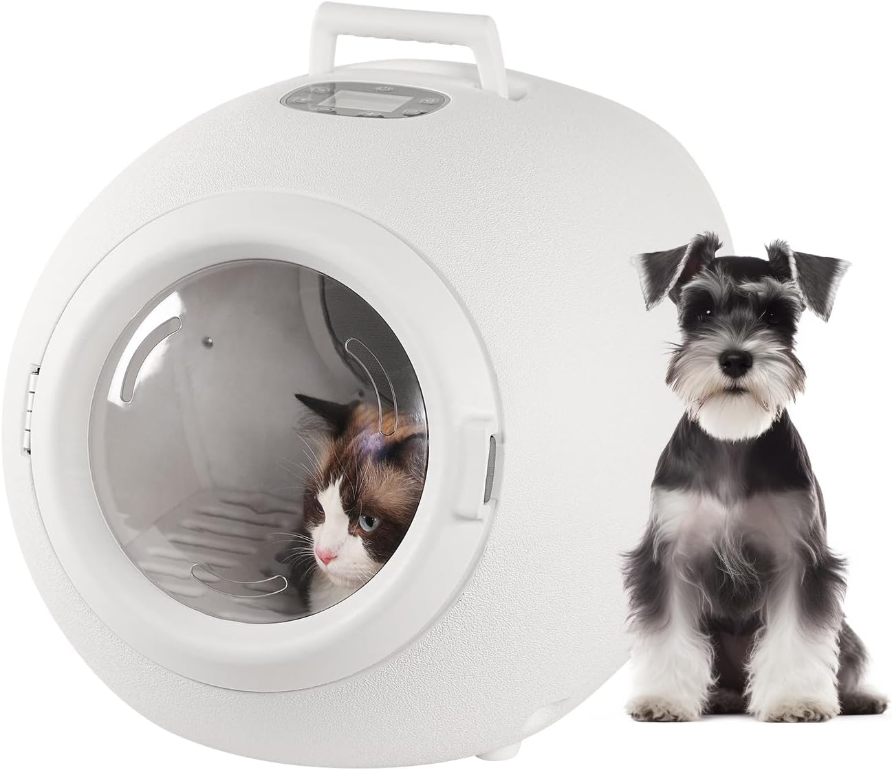 Zimoric Automatic Pet Dryer Box - 60L Foldable Dog & Cat Dryer With Smart Temperature Control