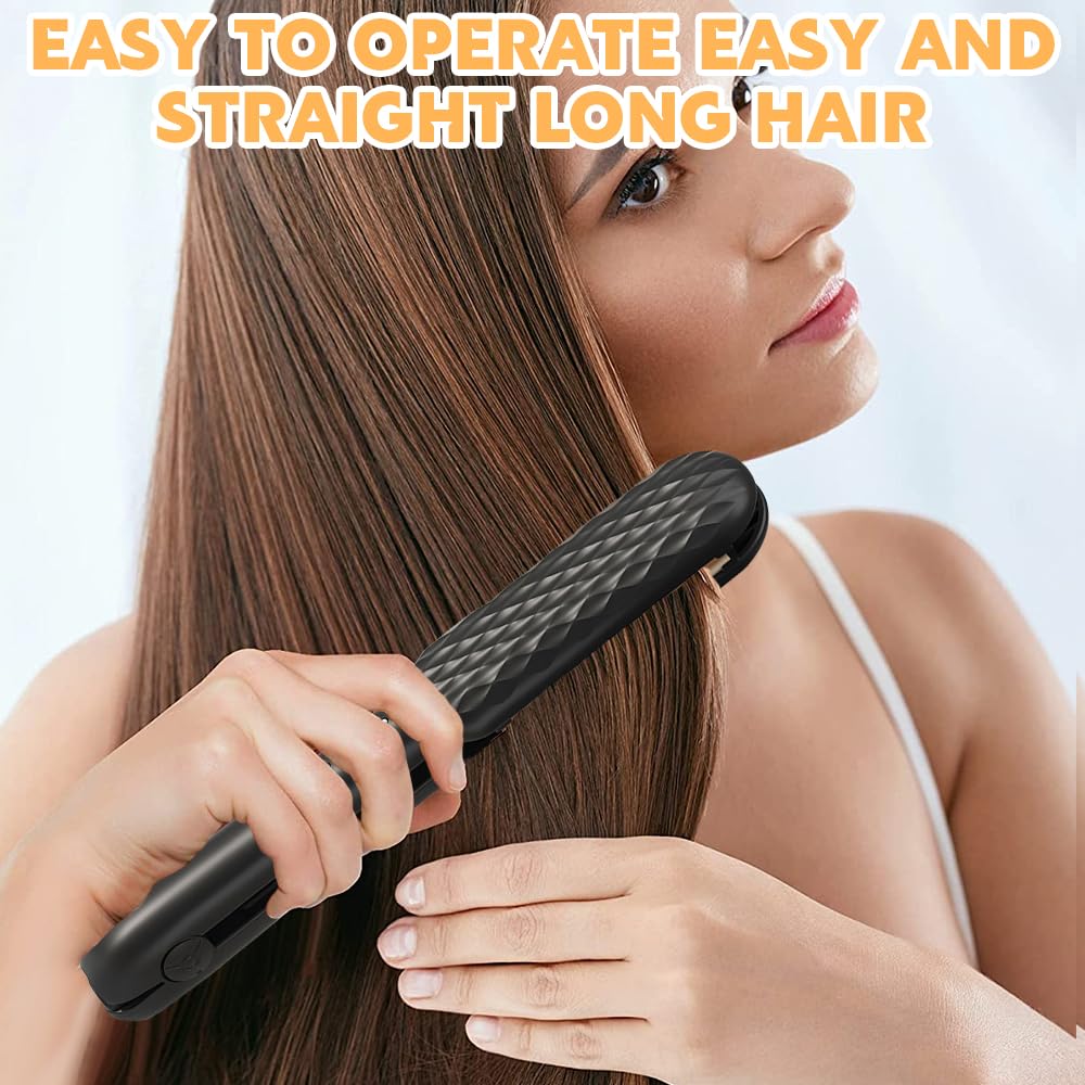 KQWVZKreppeisen Für Die Haare, 35W PTC-Keramik Kreppeisen Mit 4 Temperaturstufen Für Voluminisierendes Haar, Schnelle Erwärmung, Wellenstab, Volumen-Mais-Styling-Werkzeug
