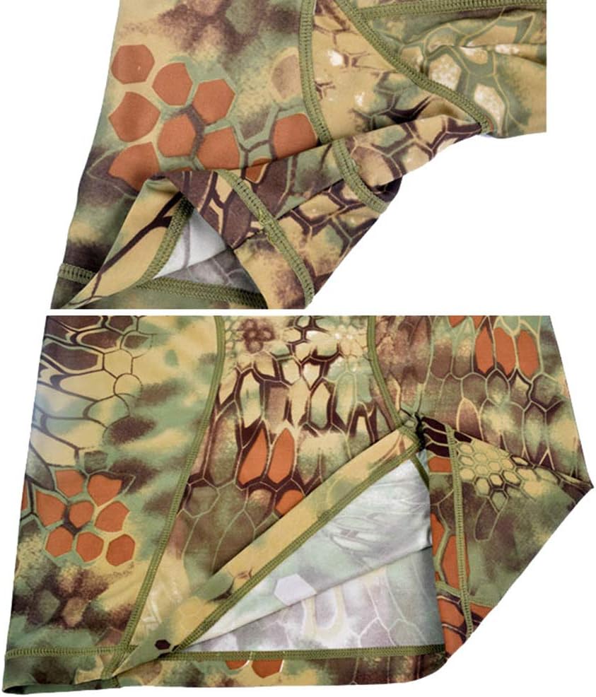 Outdoor Sports Combat Clothing Tactical Elastic Camouflage Shirt
