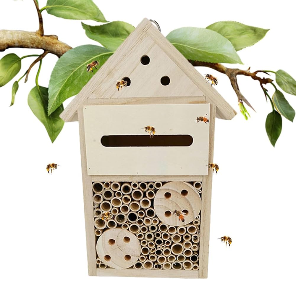 per Hotel per in Legno Alveare per Giardini Mattone per per Solitarie Casetta per Apicoltura per Prato