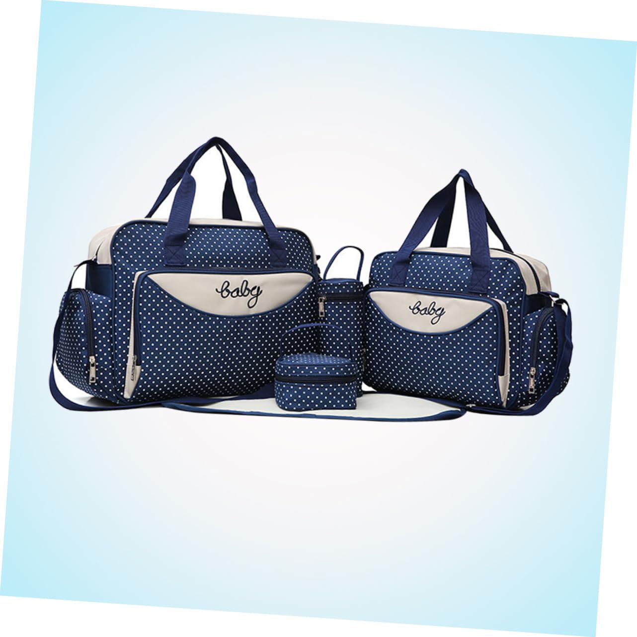 VALICLUD 1 Set 5 Stück Große Kapazität Tragetasche Handtaschen Für Mama Babytasche Für Damen Mama Tragetasche