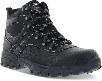 Weatherproof Vintage Men's Hiker Faux Leather Boots Shoes Black Size 12M main image 0