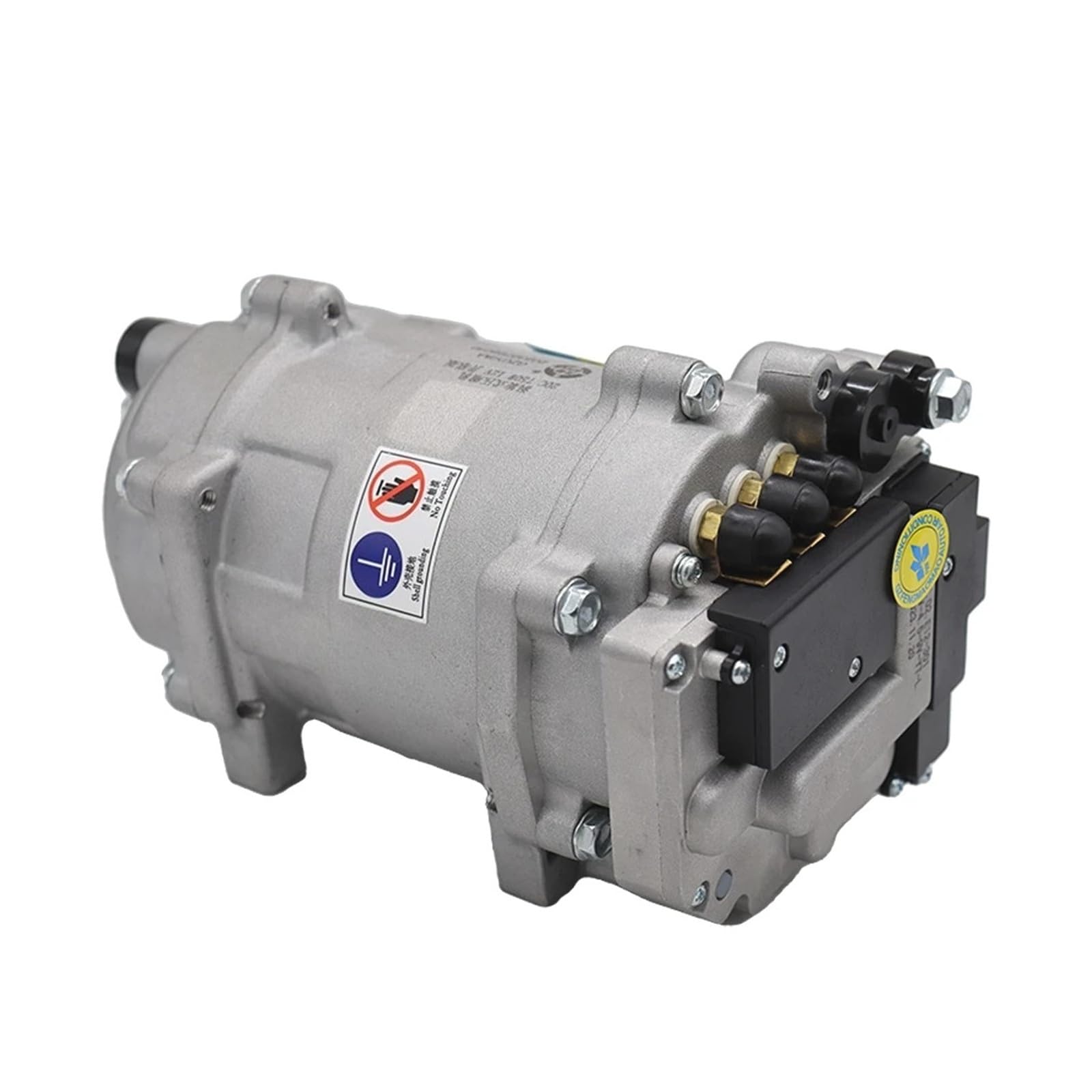 Elektrischer Universal A/C AC-Kompressor | Kompatibel Für Kleines Auto Motor Home Mit Verbinden Leitung 12V/24V Set(24v a set)