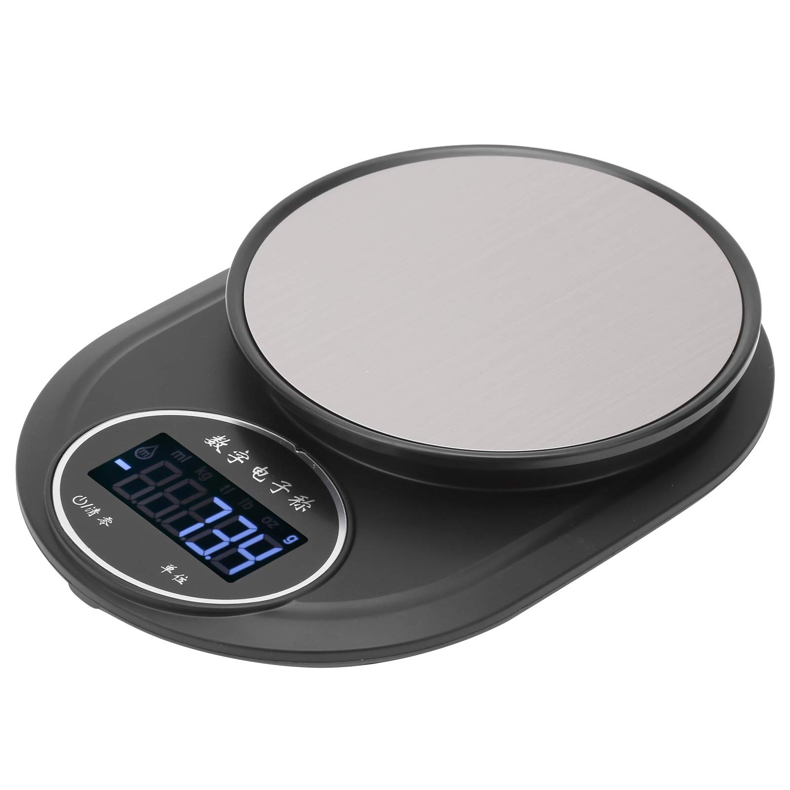 LCD Electronic Scales, Digital Weight Scale Digital Smart Scale Anti‑Skid Bottom One‑Key Use with Stainless Steel for Multiple Scenes-image-27