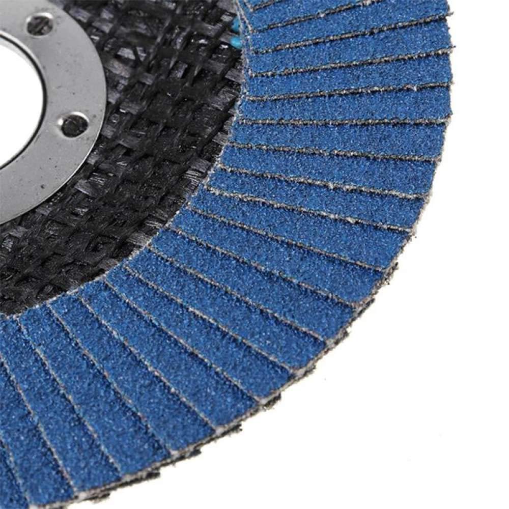 Tarcza Polerska, Profesjonalne Tarcze Listkowe 115Mm/4,5 Ściernice Szlifierskie Ostrza Szlifowanie Tarcz Listkowych Do Szlifierki Kątowej/10Pcs 80Grit