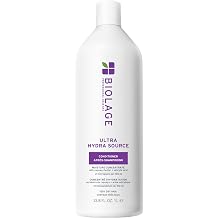 Biolage Ultra Hydra Source Conditioner - Intensely Condition, For Very Dry, Thick, Coarse Hair, Infused with Micro-dosed with Cupua&ccedil;u Butter &amp; Salicylic Acid