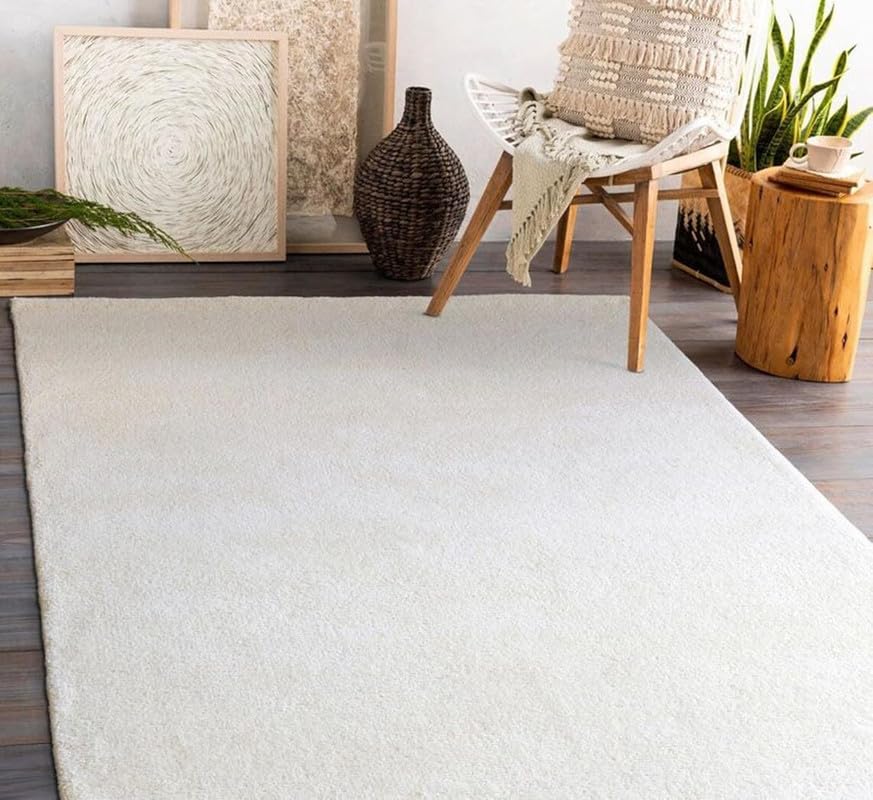 Image of Carpets and Rugs Handwoven Woolen Thick Floral and Contemporary Designs for Area Rugs, Carpets for Living Room, Bedroom, Hall Size 8x11 feet