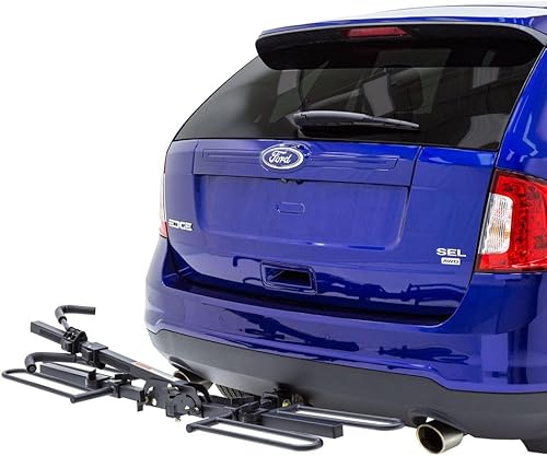 Miniatura 5 de BC-4071-2 Portabicicletas con enganche de plataforma, se adapta a 2 bicicletas