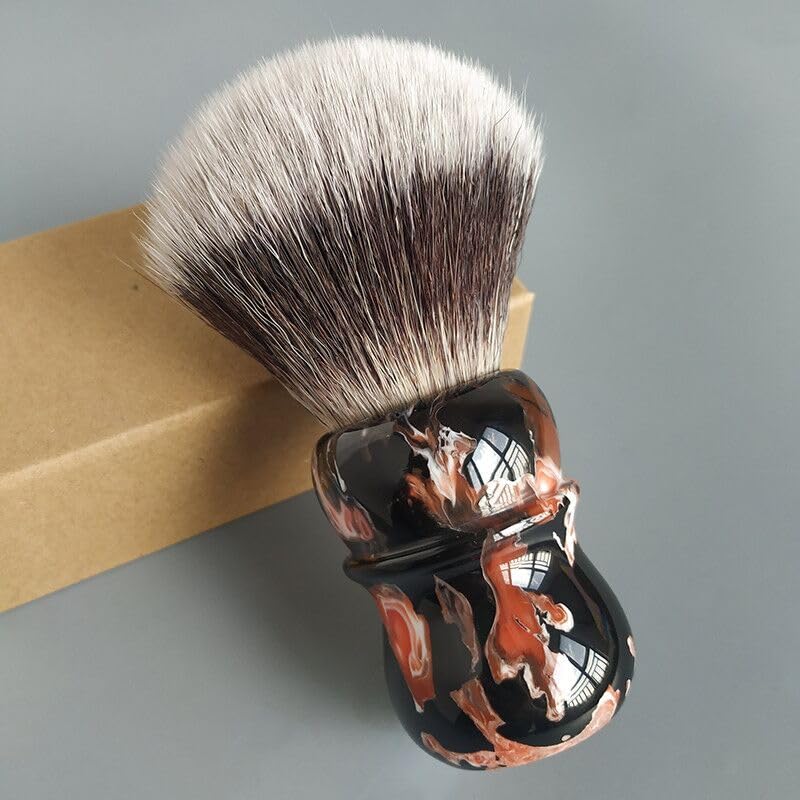 30mm Peking Opera G7 shaving brush for men wet shave,synthetic hair beard brush