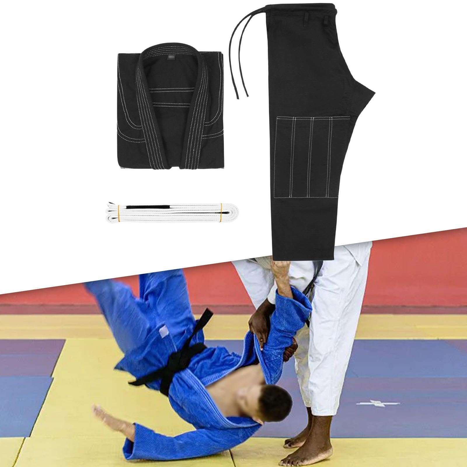 Traje brasileño Jiu Jitsu Gi deportivo cómodo kimono de torneo resistente al desgaste