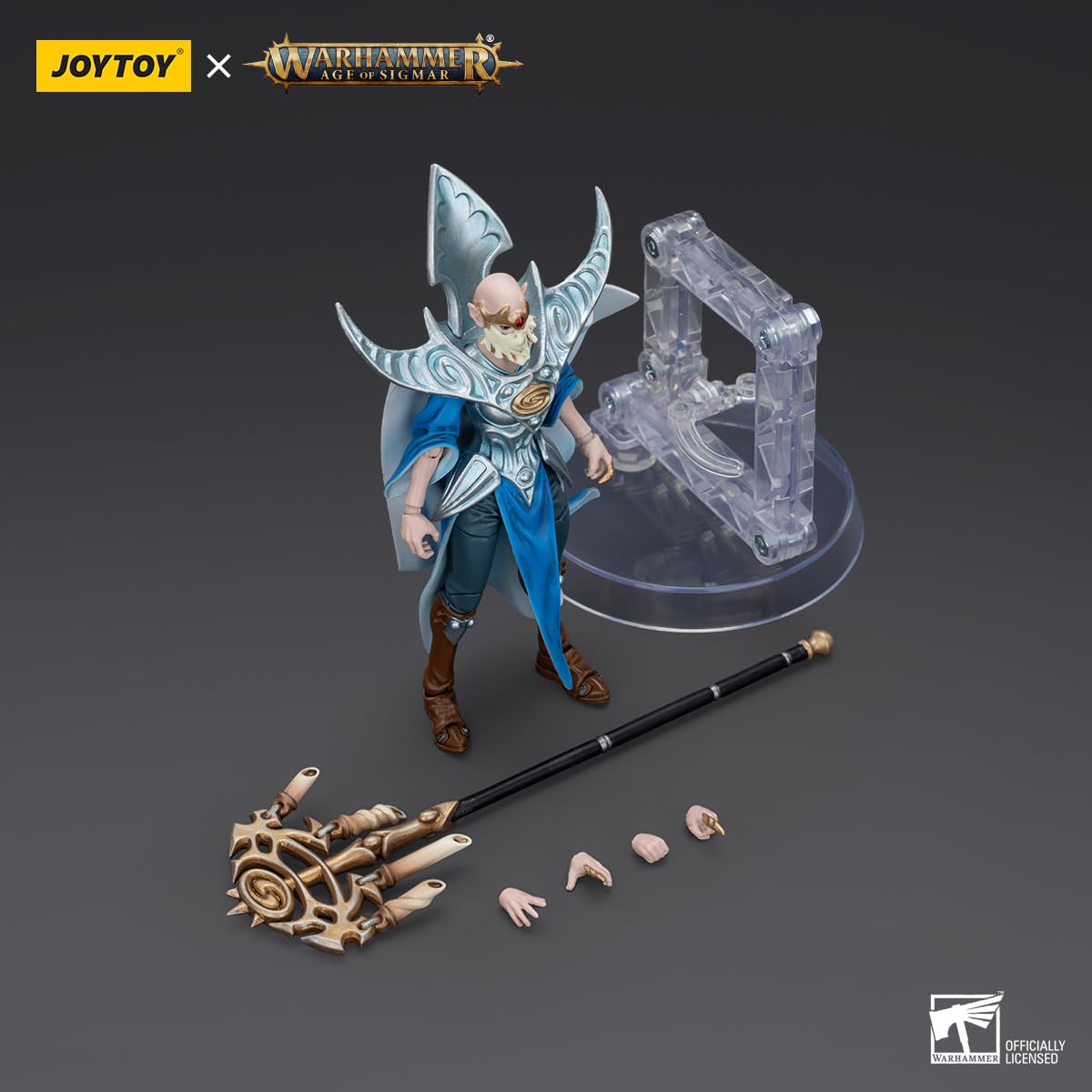 HiPlay JOYTOY Warhammer AGE OF SIGMAR 1/18 Stormcast Eternals The Blacktalons Lorai Child of the Abyss JT00935 Action Figures - Image 2