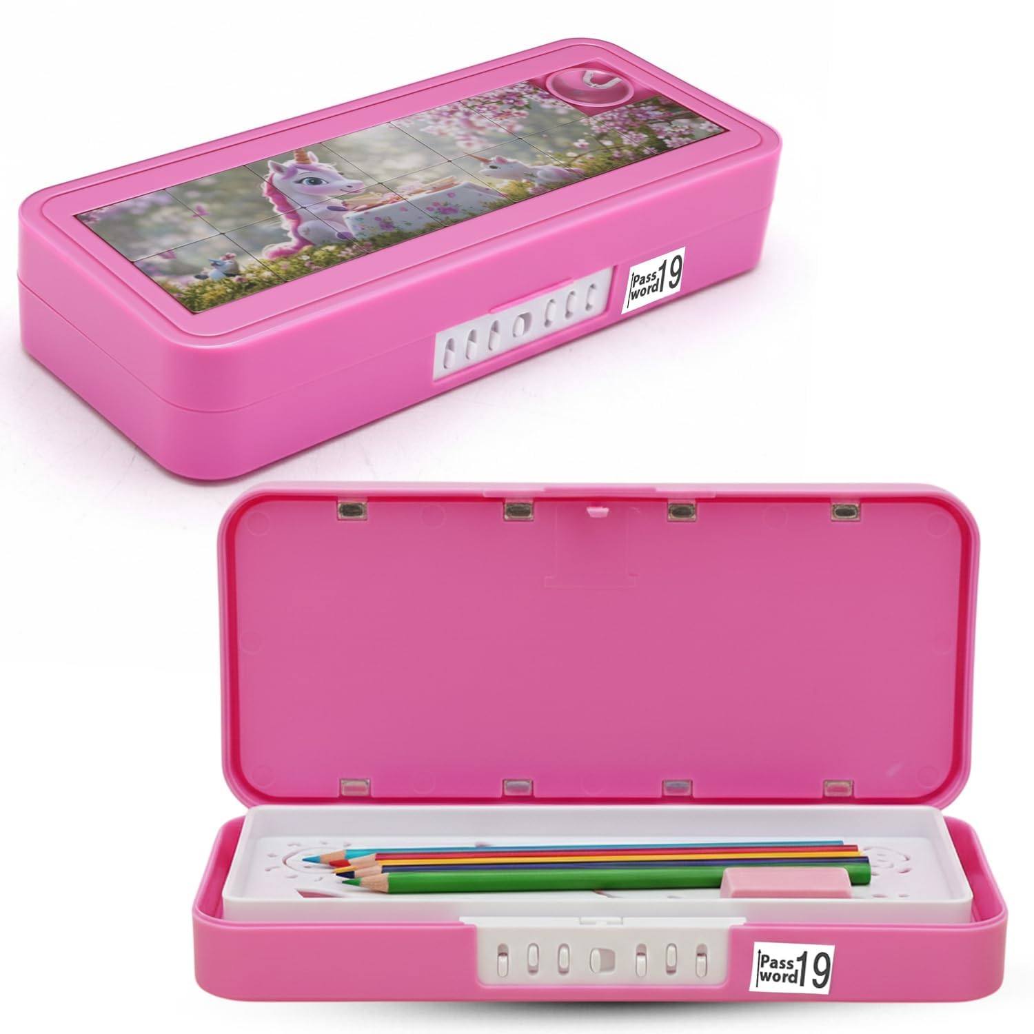 RAINBOW Incubus Party木箱入り 12CD 限定No.刻印付 Monarch bizcom impex Puzzle Pencil Box for Kids | Number Lock