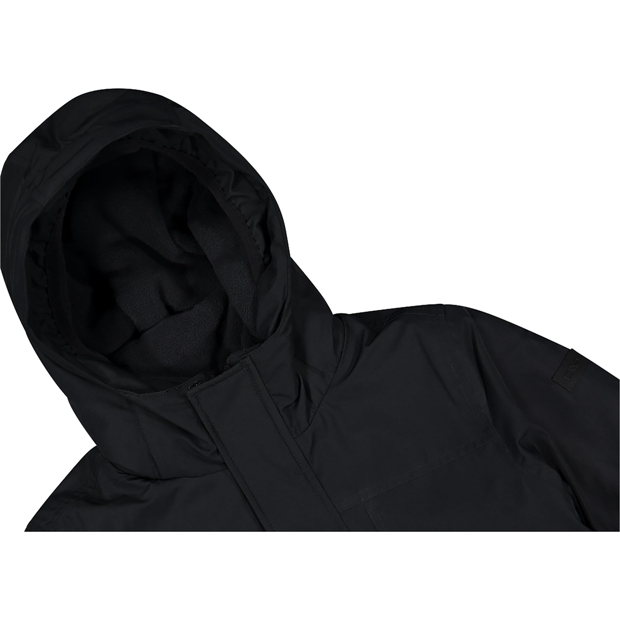 CMP Giacca Lunga Da Bambino Con Cappuccio Fisso Giacca lunga da bambino con cappuccio fisso Unisex - Bambini e ragazzi