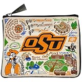 Catstudio Zipper Pouch, Oklahoma State University Travel Toiletry Bag, 5 x 7, Ideal Makeup Bag, Dog Treat Pouch, or Purse to Organize Supplies for Grads & Alumni