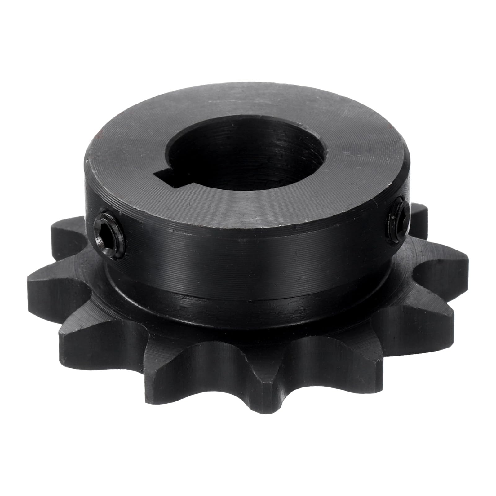 uxcell #40 Chain Roller Sprocket B Type, 3/4" Bore 14 Tooth Single Strand Chain Sprocket, Carbon Steel, Keyway with Set Screws