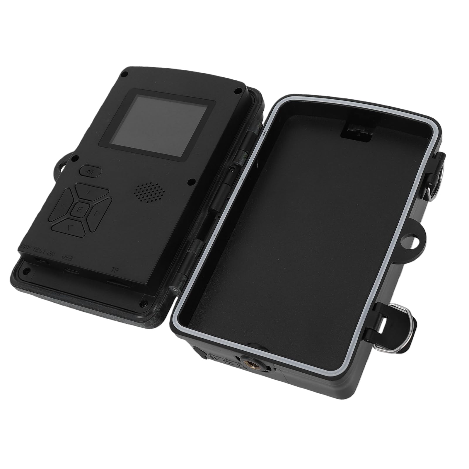 Caméra de Surveillance de la Faune Activée par Le Mouvement avec écran de 2", Photos 12 MP, Vidéos 1080p, Caméra de sécurité Extérieure IP56 pour l'observation de la Faune et la sécurité