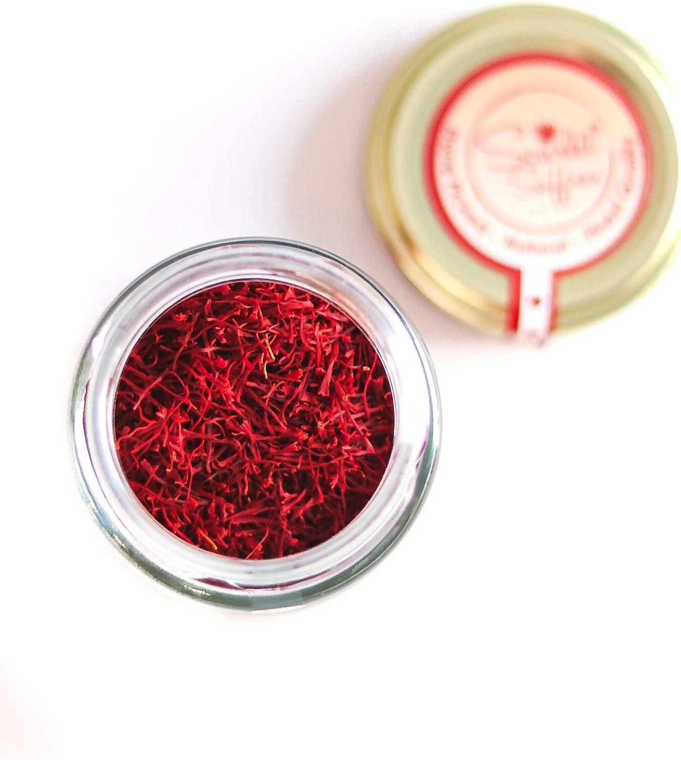 Scarlet Saffron Natural Red Saffron Threads (15 Grams/0.53oz), Authentic Cooking Ingredient with Rich Color & Aroma, For Soups, Curry, Paella, Risotto & Beverages