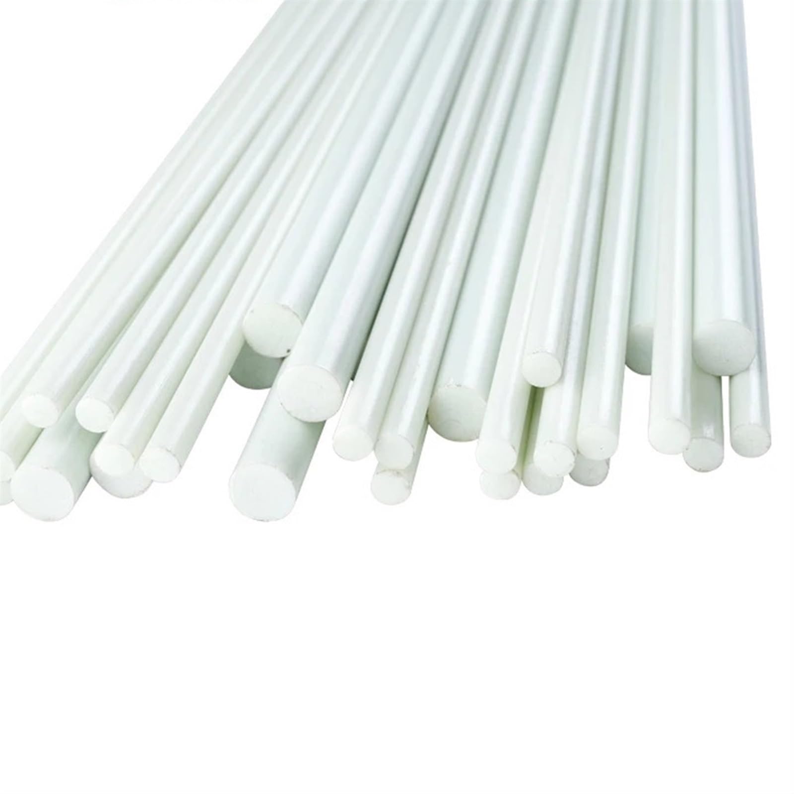 10pcs Lenght 400mm Diameter 5mm Carbon Fiber Rod Glass Fiber Rod ABS Round Rod Elastic Insulation Rods Model Material Carbon Fiber Rods(5mm Carbon Fiber Rod)