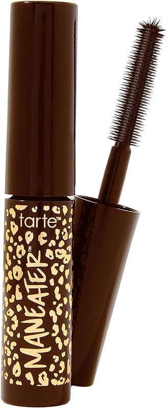 Máscara de pestañas Tarte Maneater: rizo extremo, volumen y longitud instantáneos, maquillaje de ojos ultracremoso de larga duración de 16 horas