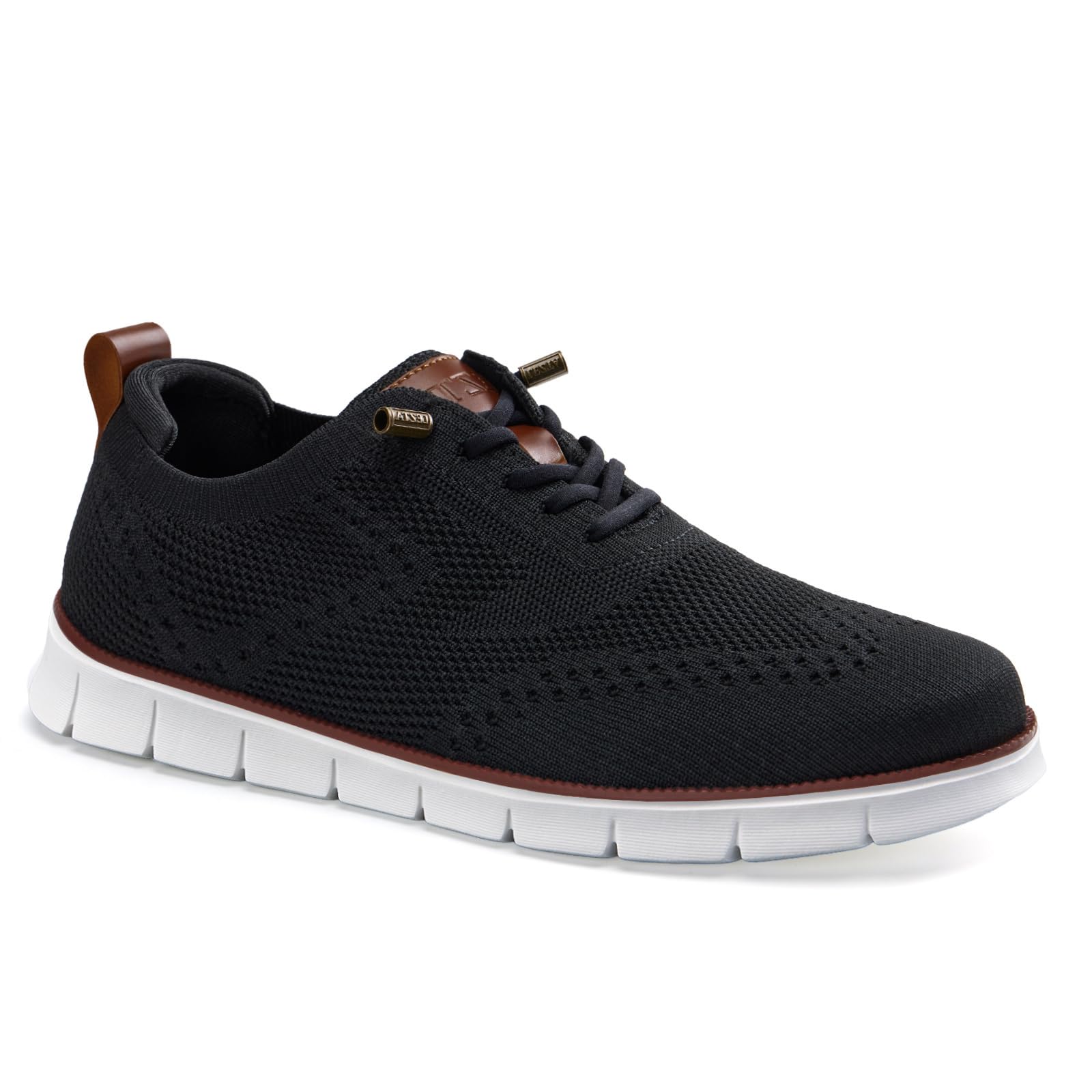 LEZTA Herren Schuhe Anzugschuhe Oxfords Sneakers Mesh Leichte Atmungsaktive Freizeit Elegante Sportschuhe Tennisschuhe Walkingschuhe
