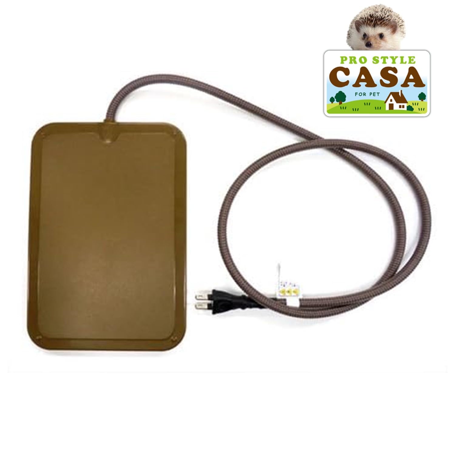 Amazon | CASA ハリネズミ ヒーター リバーシブル 自動温度