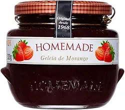 Geleia Premium Morango 320g - Homemade
