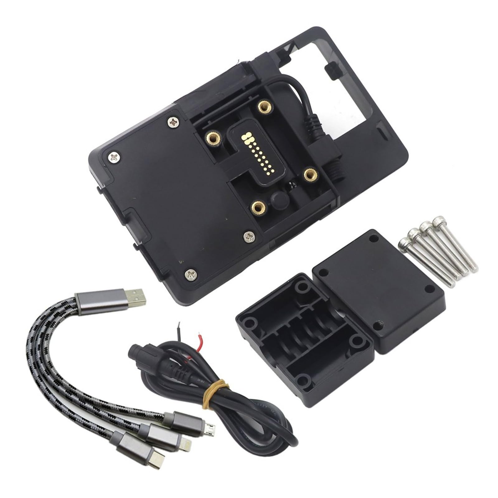 Soporte Navegación GPS para Motocicleta Soporte De Teléfono para Motocicleta, Soporte De Navegación GPS para para MT 09 para Tracer 900 2016 2017 (Color : Navigation Bracket)