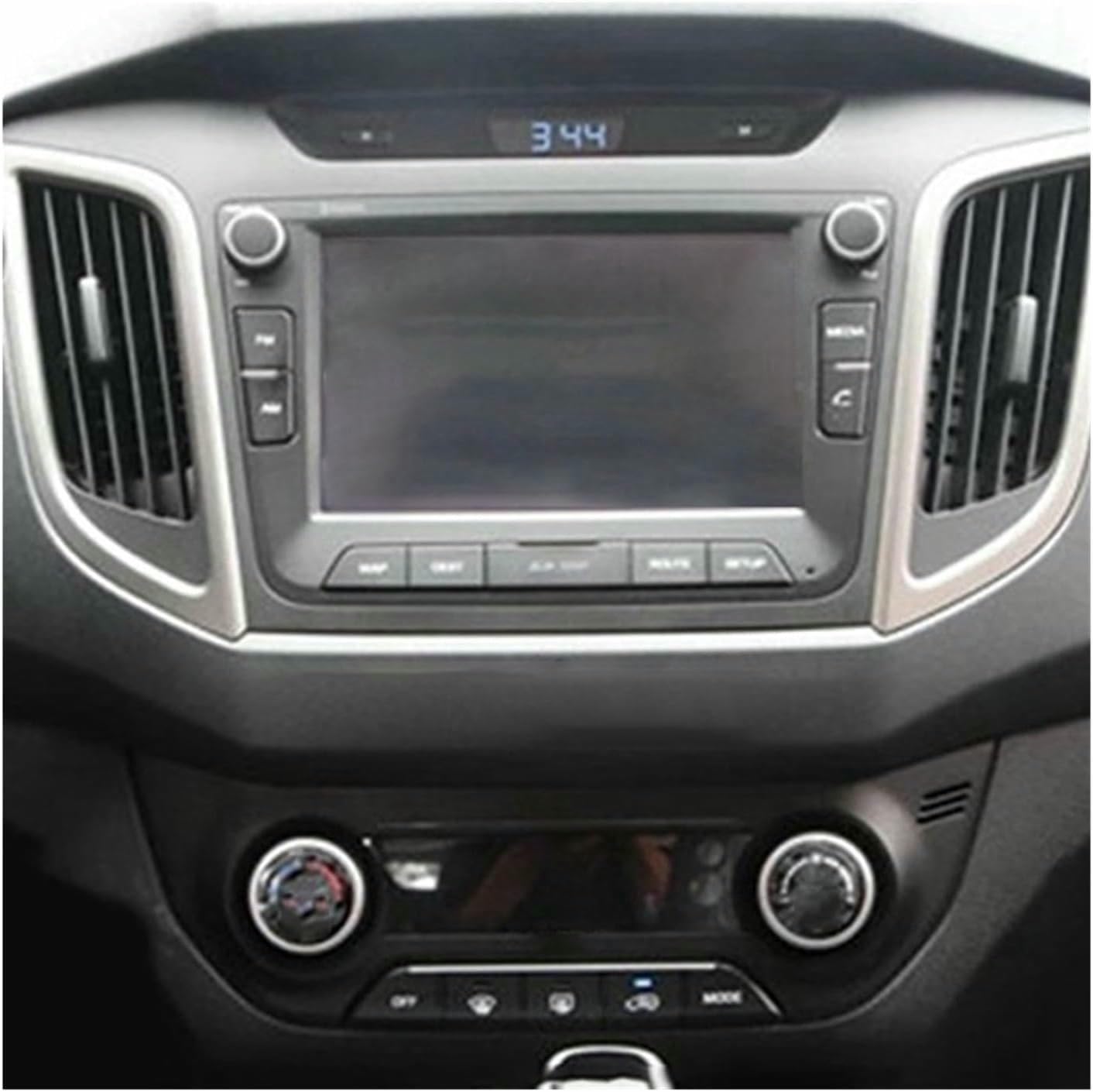 Kit de Montaje del Panel de Control de Aire Acondicionado automático con Interruptor de calefacción para Hyundai IX25 Creta 2014-2017