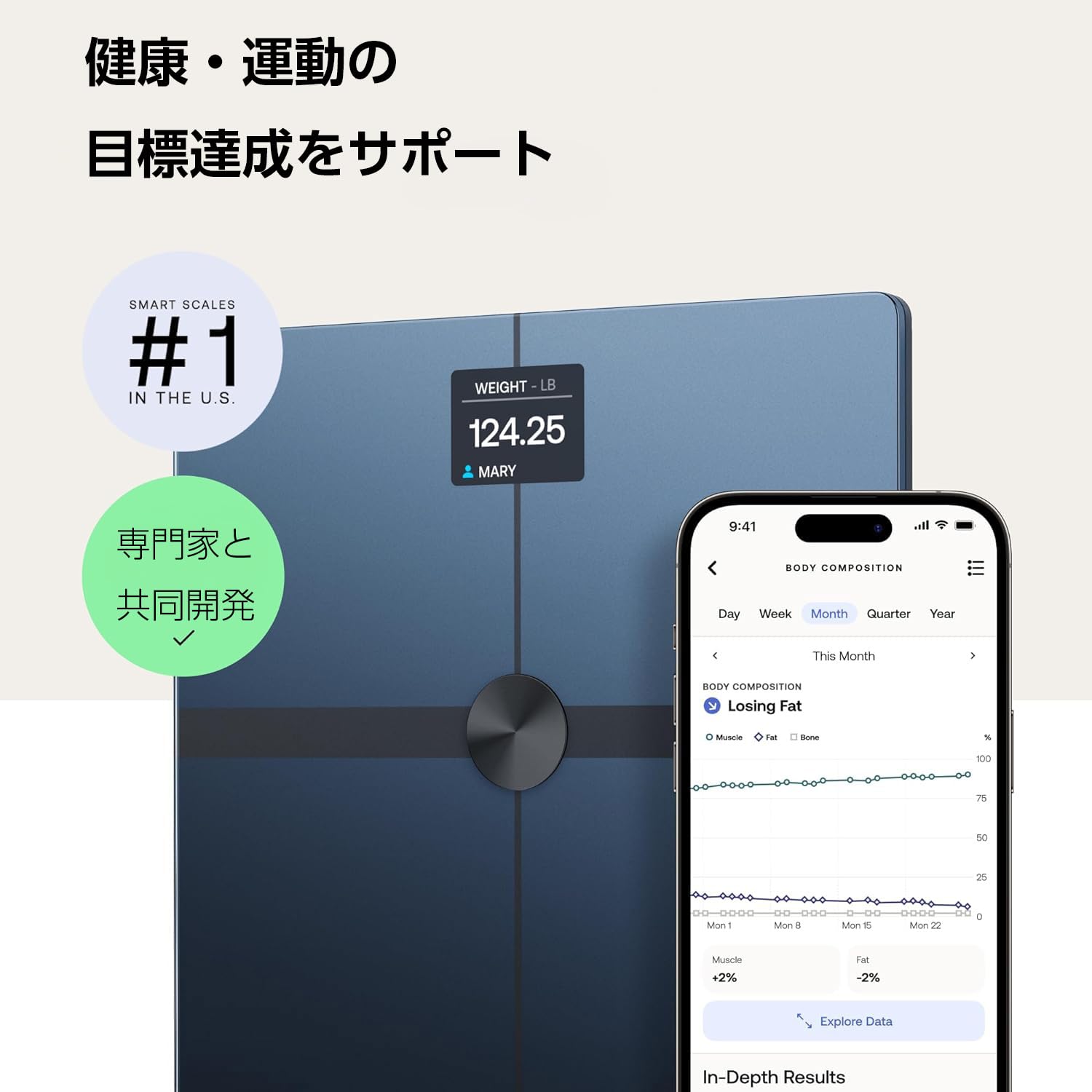 Amazon.co.jp: Withings Body Smart フランス生まれのスマート