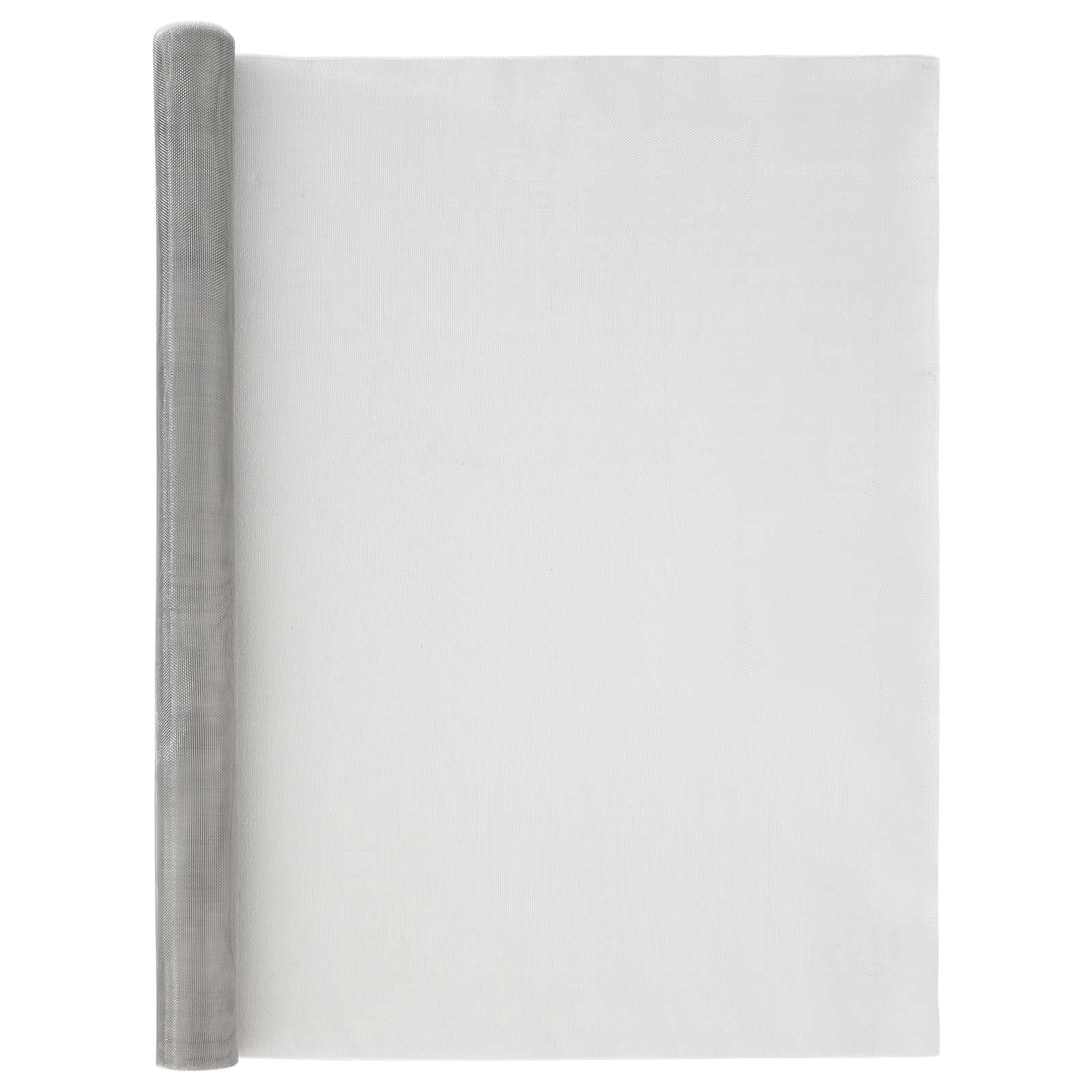 Siatka druciana 100 x 500 cm, stal nierdzewna 304, srebrna z 18 siatkami, ochrona przed wzrokiem, ogrodzenie, ochrona przed wiatrem, klatki dla zwierząt, projekty DIY, trwała, odporna na